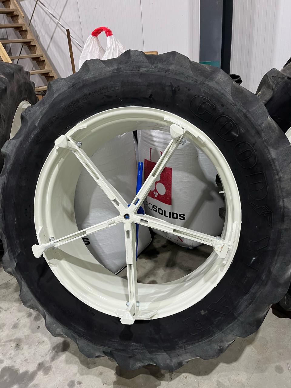 Dubbellucht wielen 16.9/38