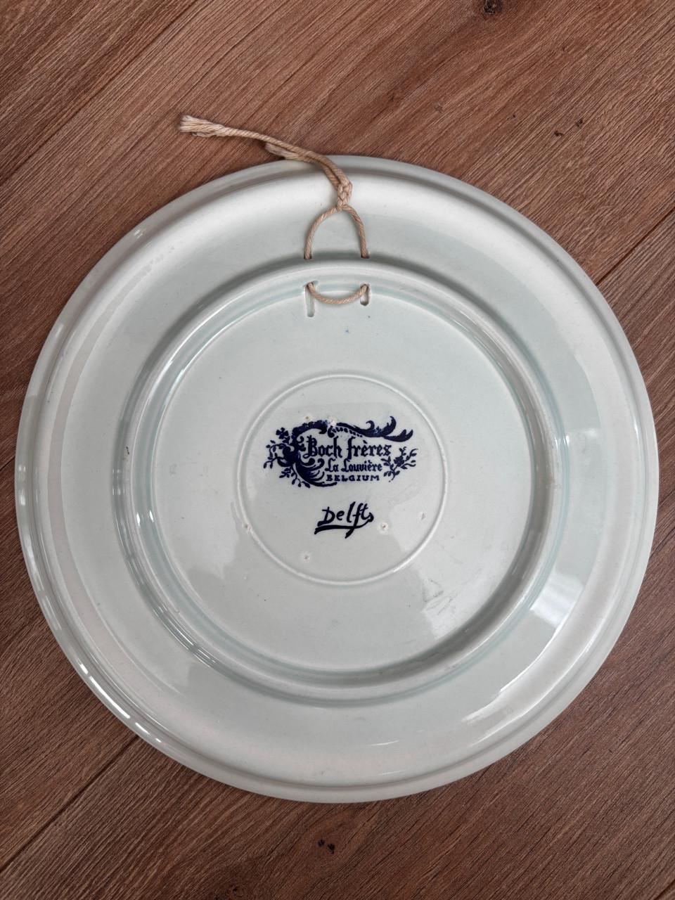 Aardewerk bord van Bosch Frères