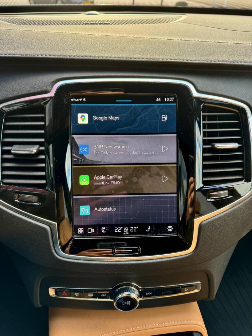 Volvo XC90 2.0 t8 recharge awd ultra dark 22" leder luchtvering massage