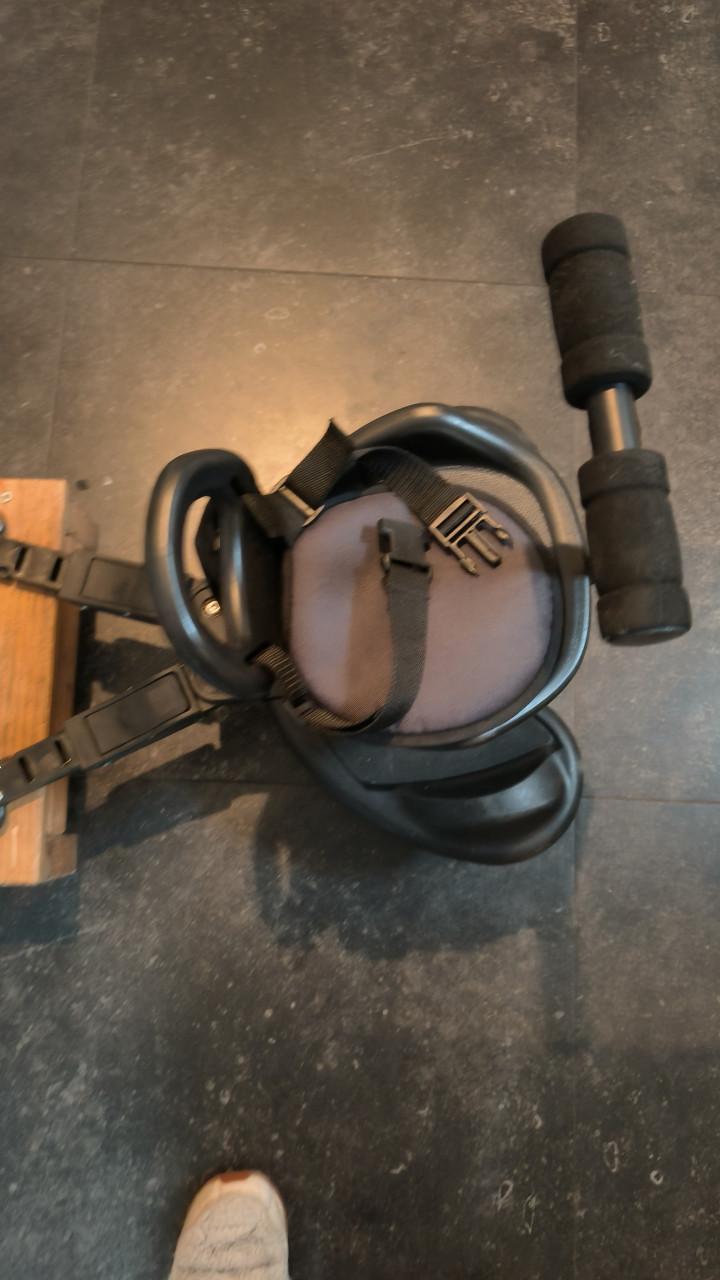 Meerijdplankje met zitje voor achter kinderwagen