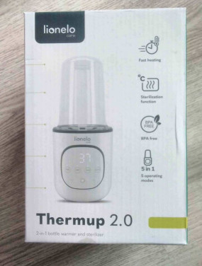 Lionelo Care Therm Up 2.0 Flessen/Voeding Warmer Ontdooier 5 in 1