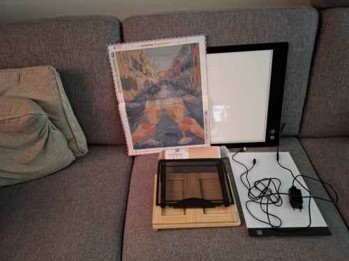 Tekoop diamond painting spullen 20 euro voor alles