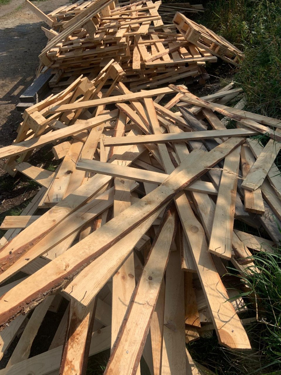 Te koop; kachelhout planken