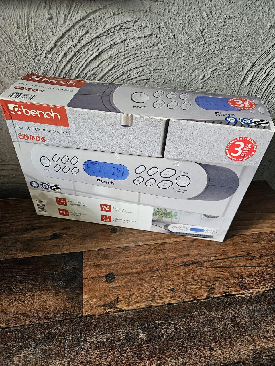 Bench PLL Keukenradio - Nieuw in doos