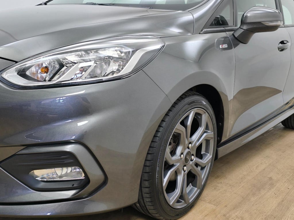 Ford Fiesta st-line occasion met 145pk (!) en carplay | tweedehands ford fi