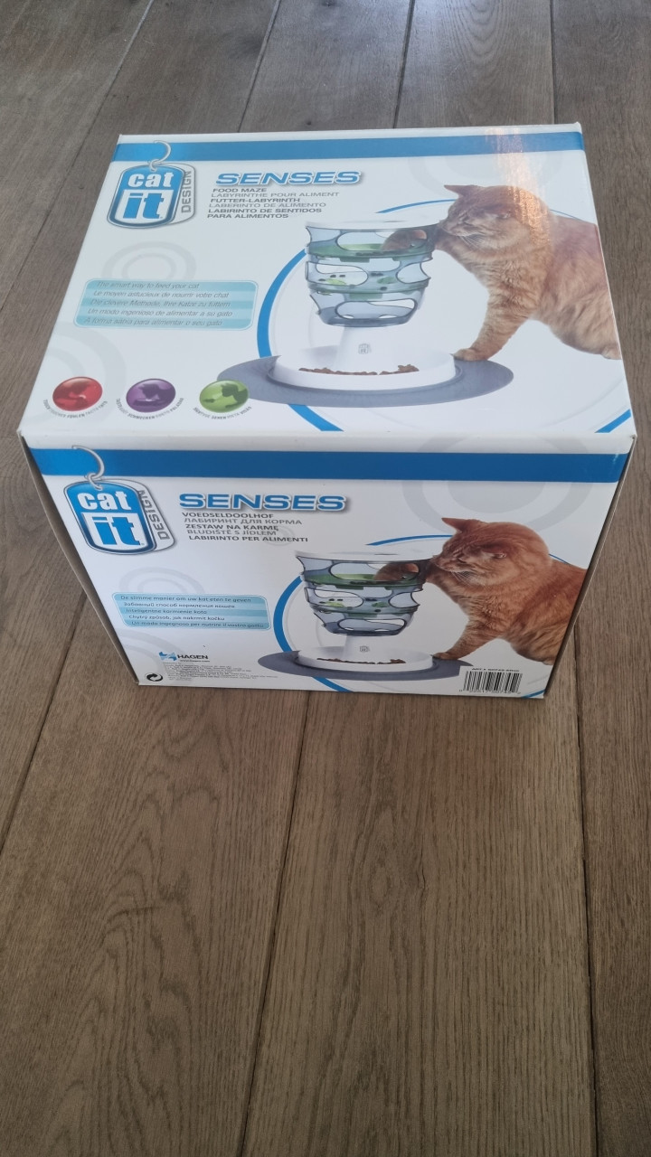 Voerstation & voer labyrinth voor katten (gewijzigde vraagprijs)