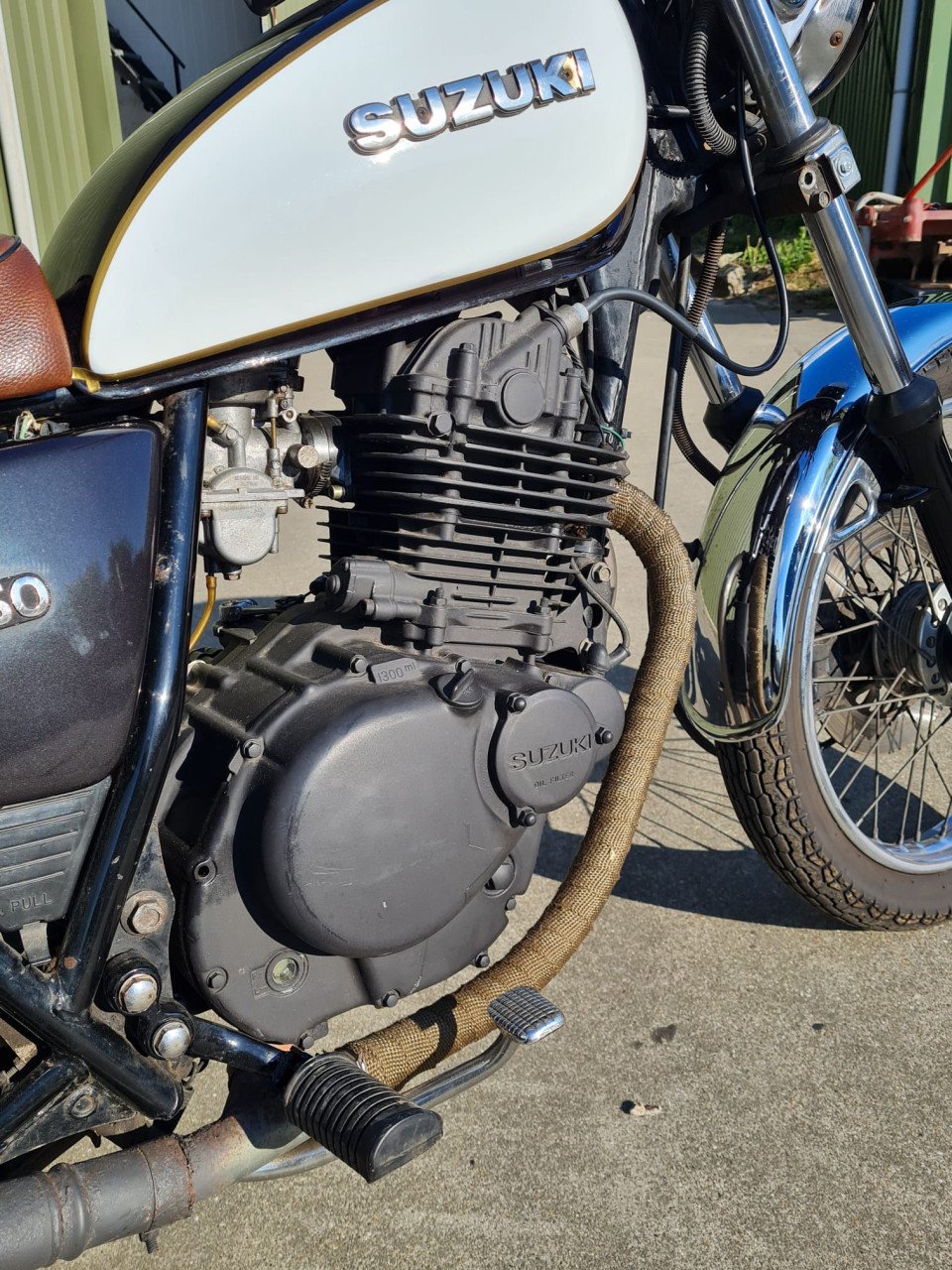 Suzuki GN 250 caferacer