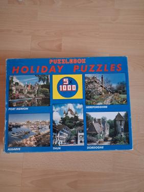 5 puzzels in 1 doos