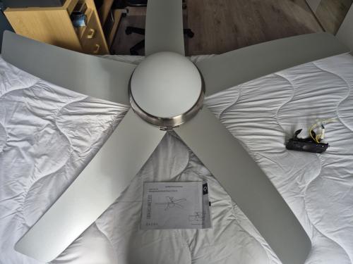 -ZGAN- Plafondventilator met verlichting