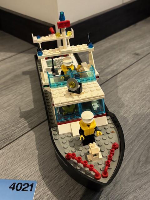 Lego 4021 politie boot