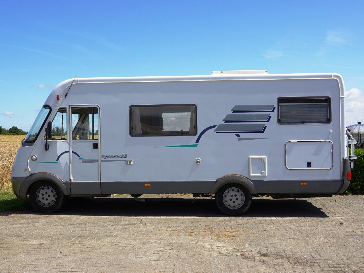Ruime Hymer camper, ideaal voor weekendjes weg of lange reizen, voor 4 pers