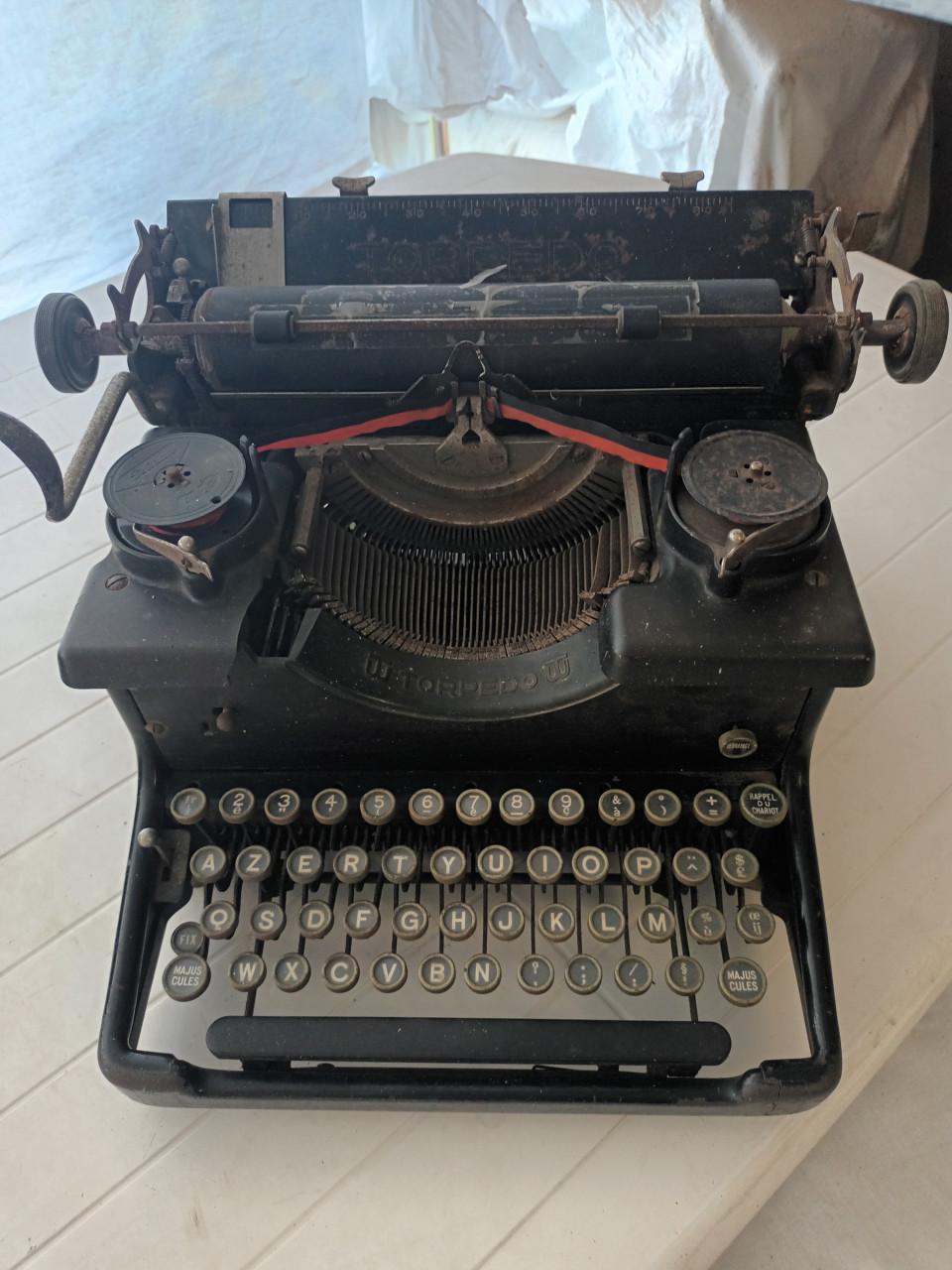 Antiek typmachine