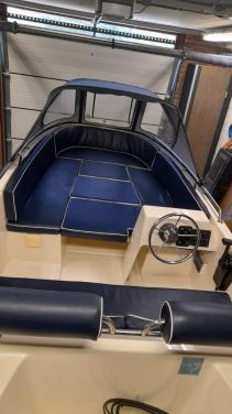 PL-Sylas polyester consoleboot compleet met motor, trailer & accessoires