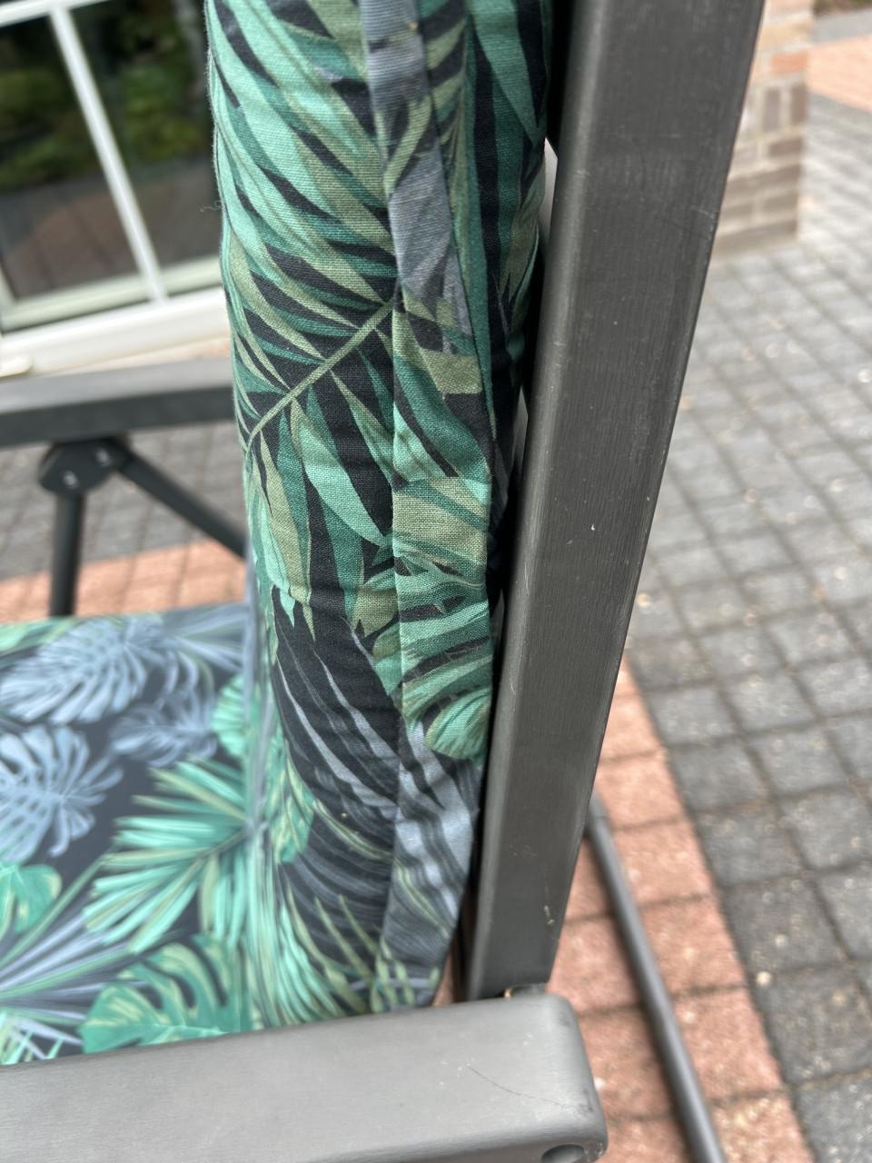 Verstelbare tuinstoel