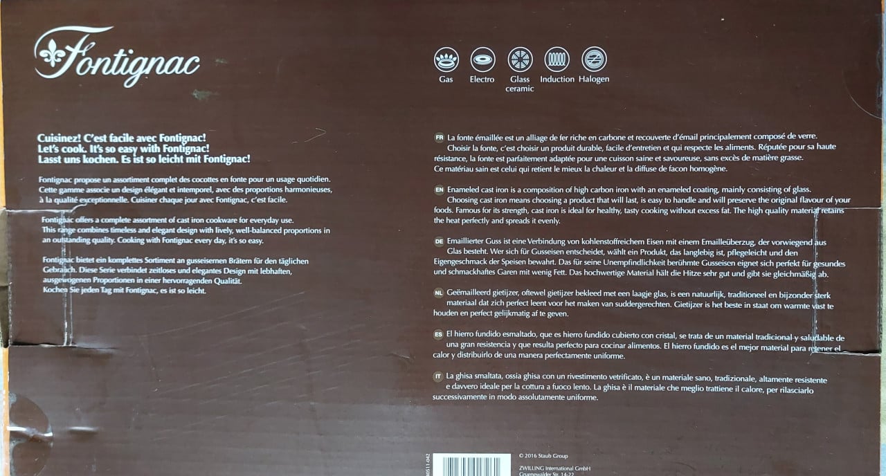 Fontignac Grillpan (Nieuw in doos)