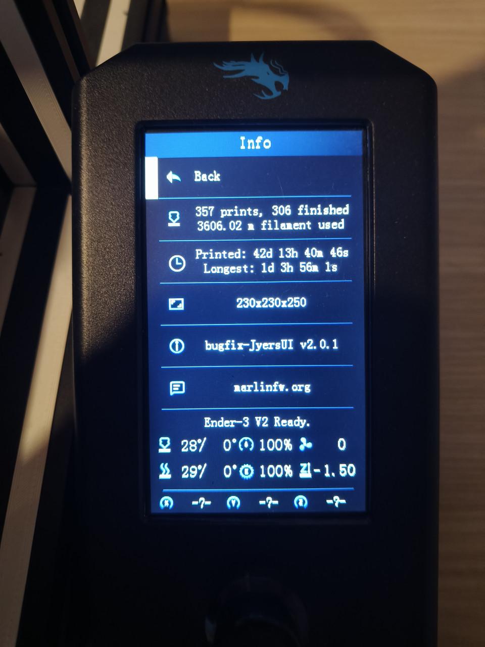 3d Printer Creality Ender 3 v2 met Defect