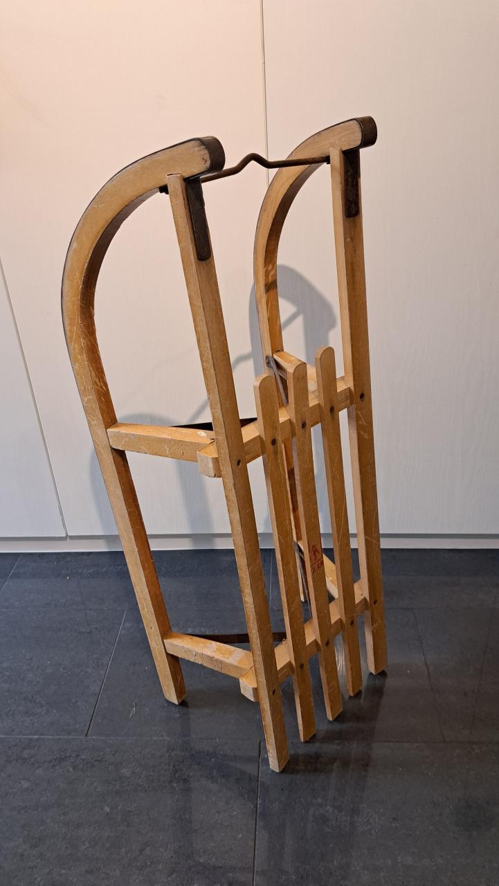 Vintage houten slee
