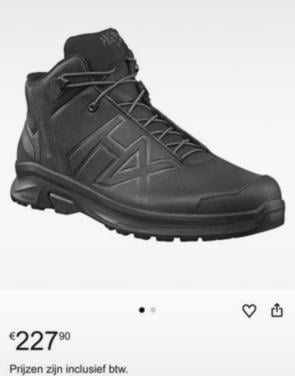 Nieuwe Haix wandel / werk schoenen maat 44