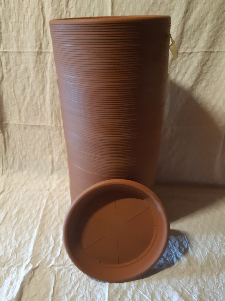 15 Plantenschotels 30 cm doorsnede, kunststof