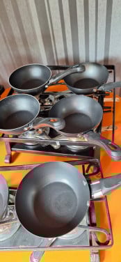 2xsmeetijzer en 1x4 gourmetstel