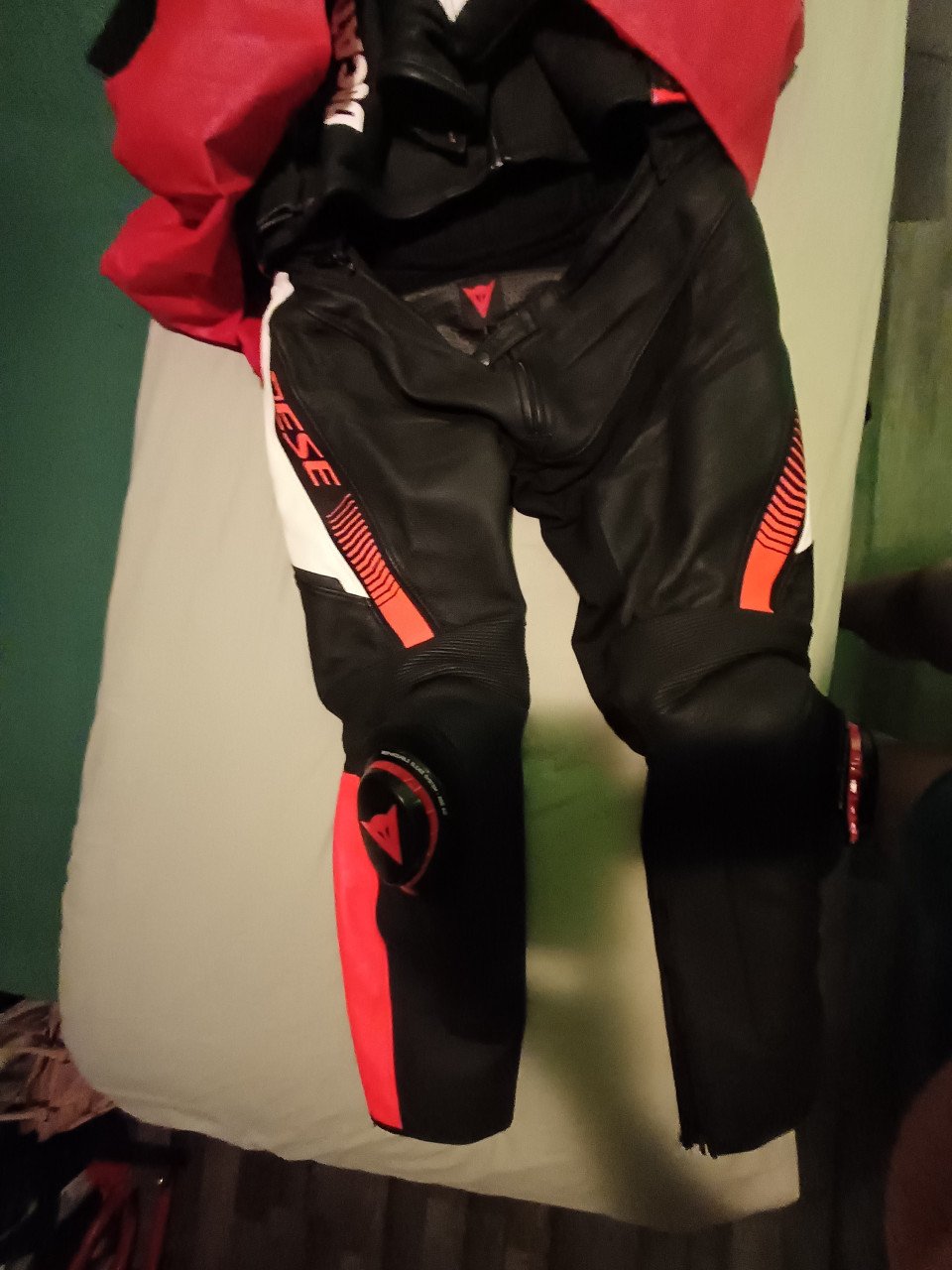 Leren broek