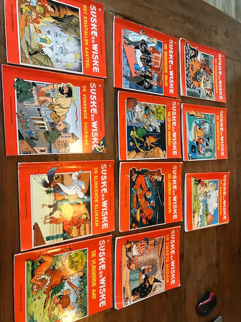 11 stripalbums Suske en Wiske te koop