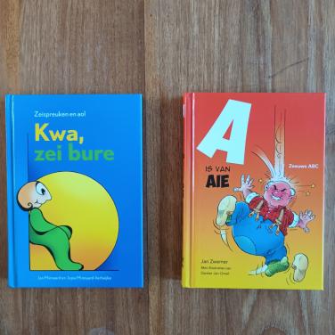 2 grappige Zeeuwse (cadeau) boekjes over en met dialect