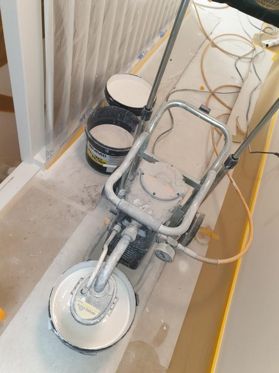 Spuitwerkzaamheden? Design schilders&wandafwerking doet het!