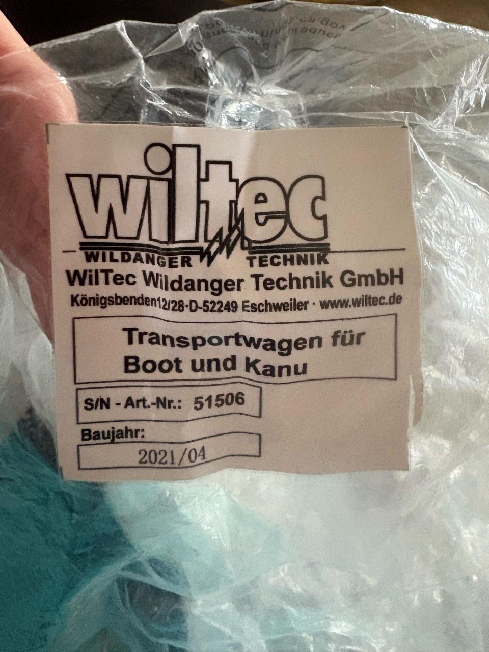 Te koop: WilTec Transportwagen voor Boot, Kano, sup en Kajak – Opvouwbaar