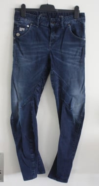 Blauwe spijkerbroek maat 26-lengte 32