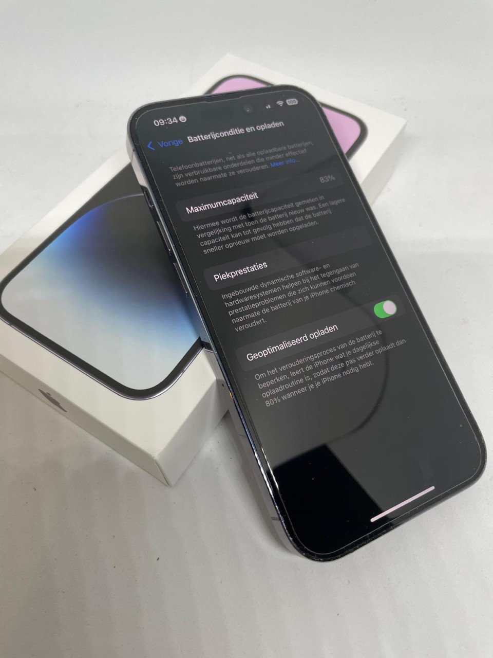 IPhone 14Pro paars  128GB