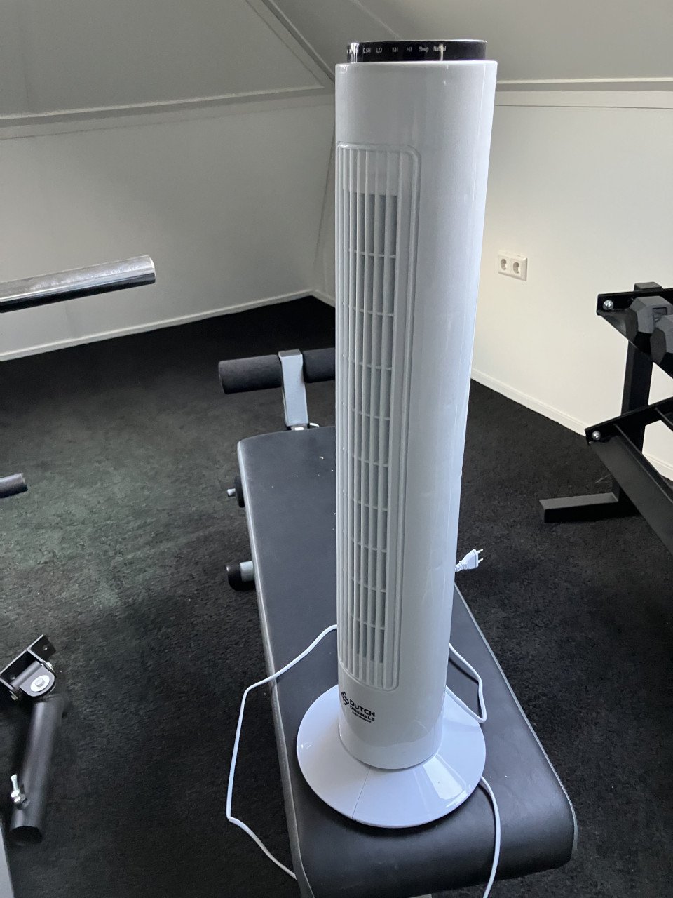 Te koop in zeer goede staat een statief ventilator