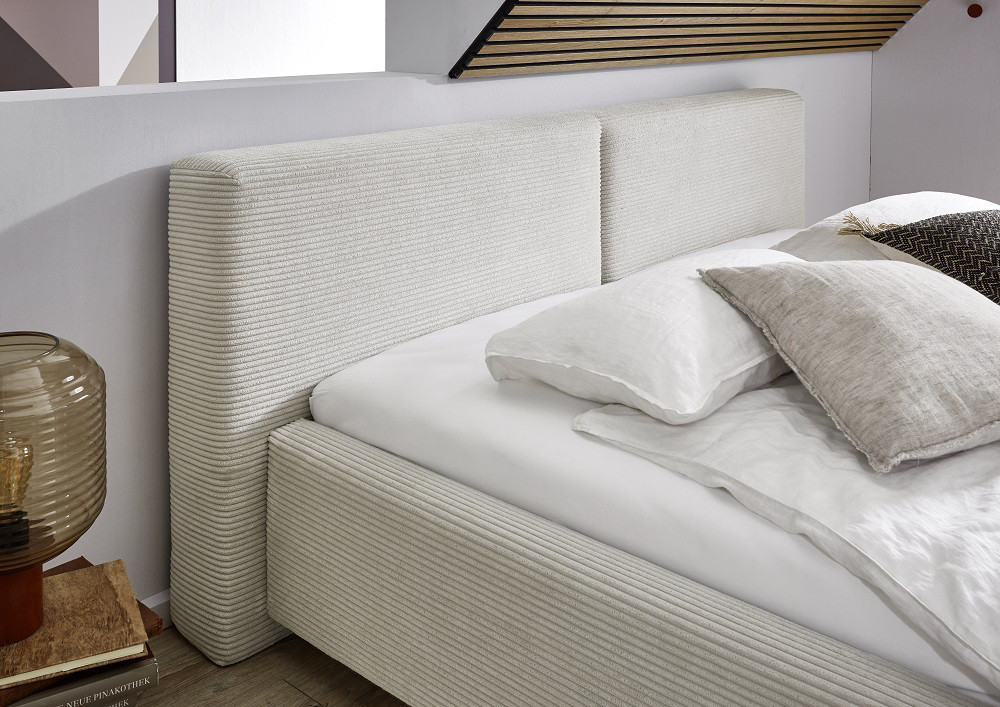 Design bed Claudia 160 of 180 x 200 cm met opbergruimte