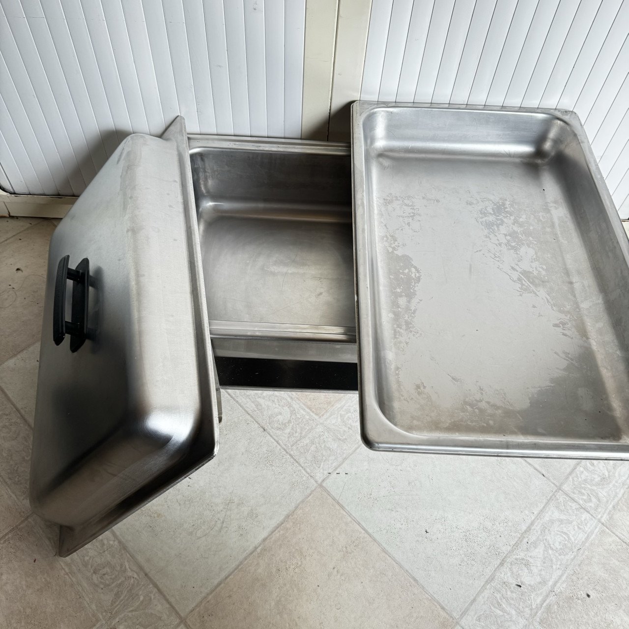 Shaving dish (Warme houder) Bain marie
