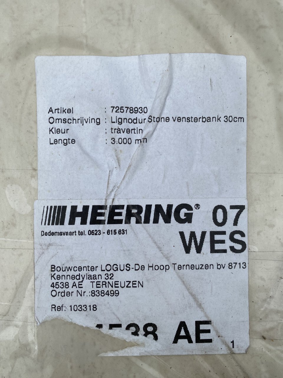 Overzet Vensterbanken