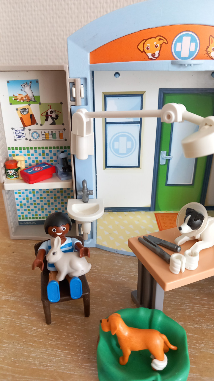 Playmobil dierenarts speelbox setnr 70309