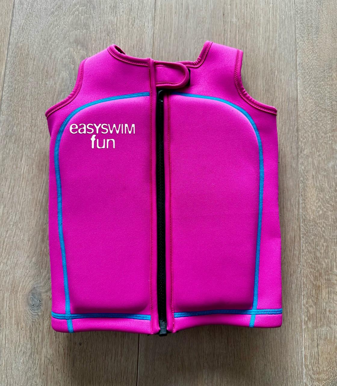 Zwemvest/drijfvest Easyswim Fun roze z.g.a.n. maat M