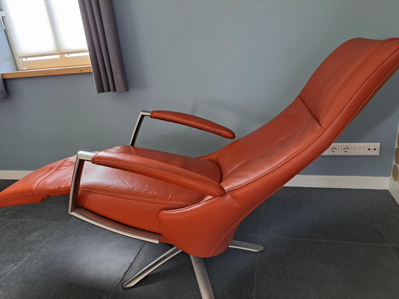 Twice Relaxfauteuil oranje