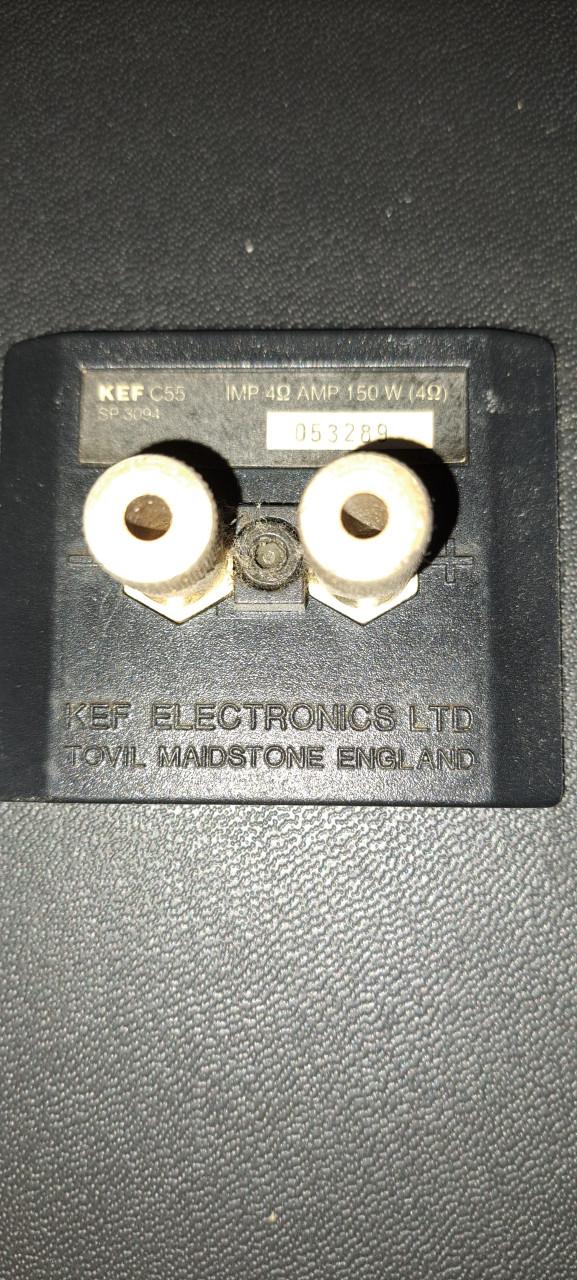 KEF c55 luidsprekers boxen