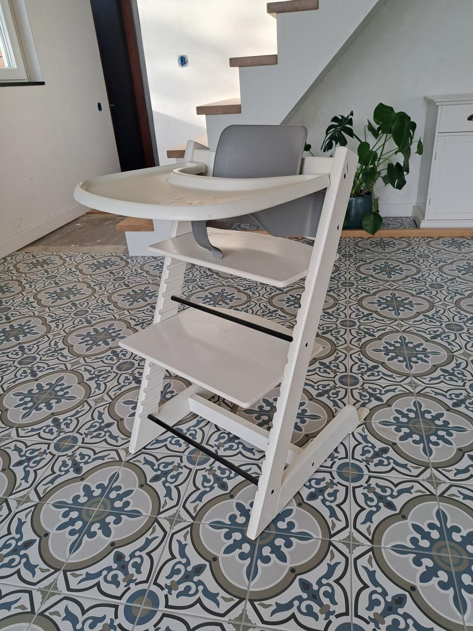 Stokke trip trap stoel met babyset