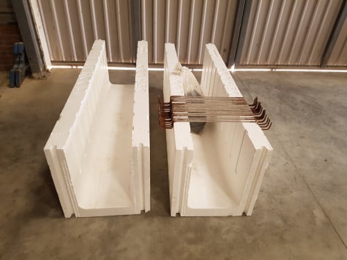Funderingsbekisting twee stuks
