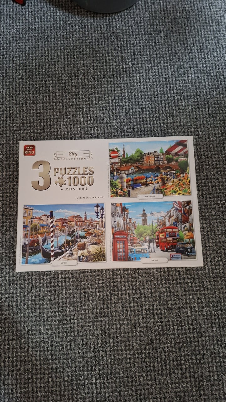King puzzels 1000 stukjes