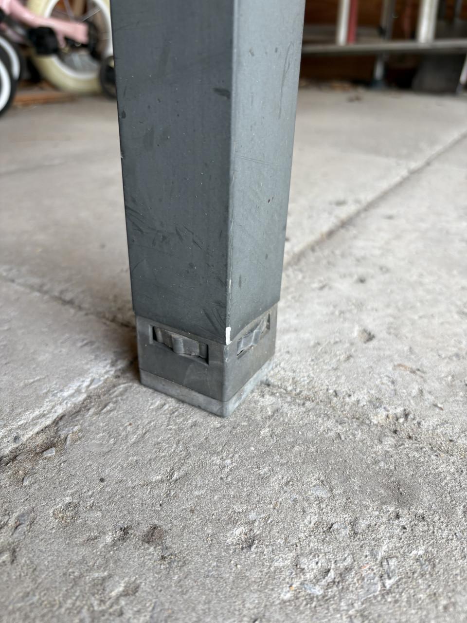 Tuintafel met stenen blad