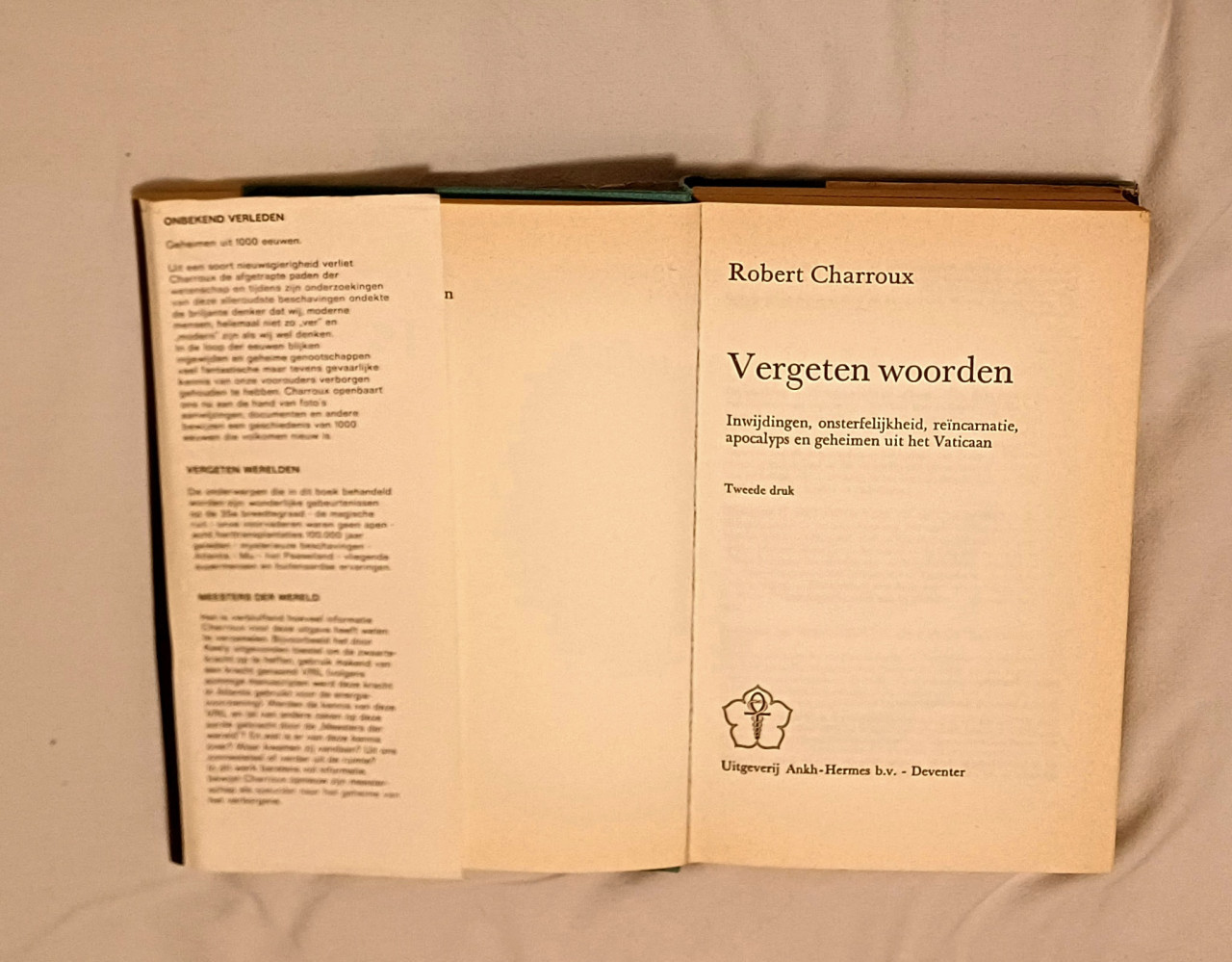 Boek vergeten woorden