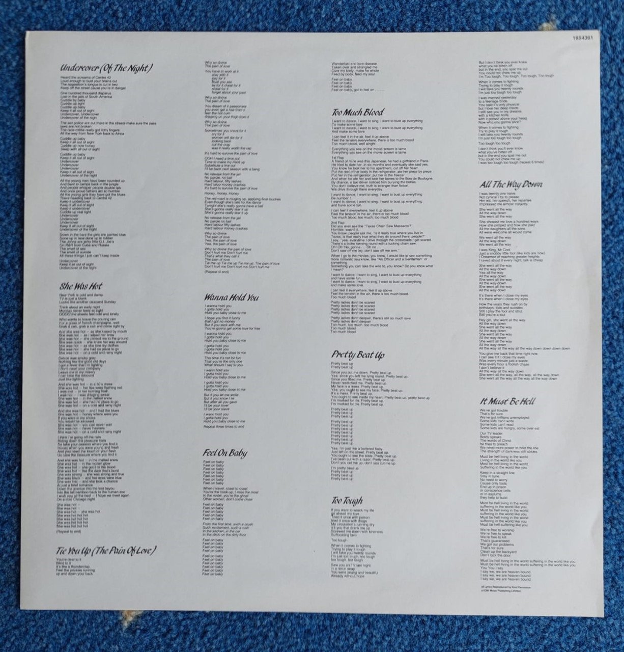 4x LP van Rolling Stones