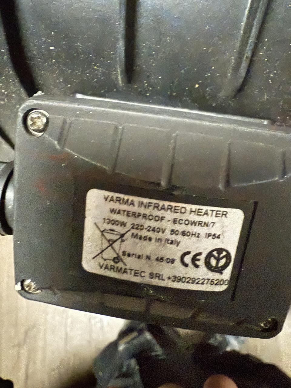 Terrasheater 3 stuks