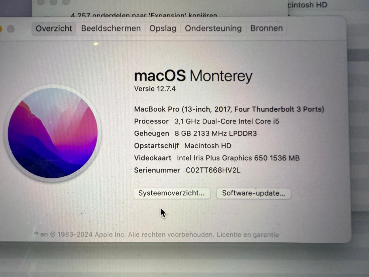 MacBook Pro 13" Space grey