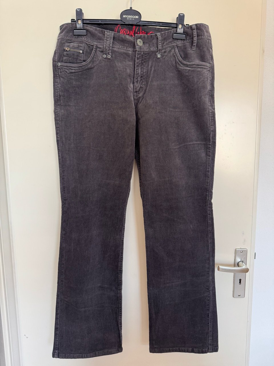 Vintage Miss Etam Corduroy Broek, maat 44