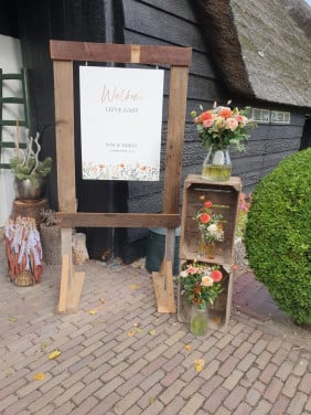 Welkomstbord