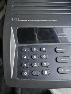 Mooie en werkende Uniden Bearcat UBC-144 XTL kerkscanner